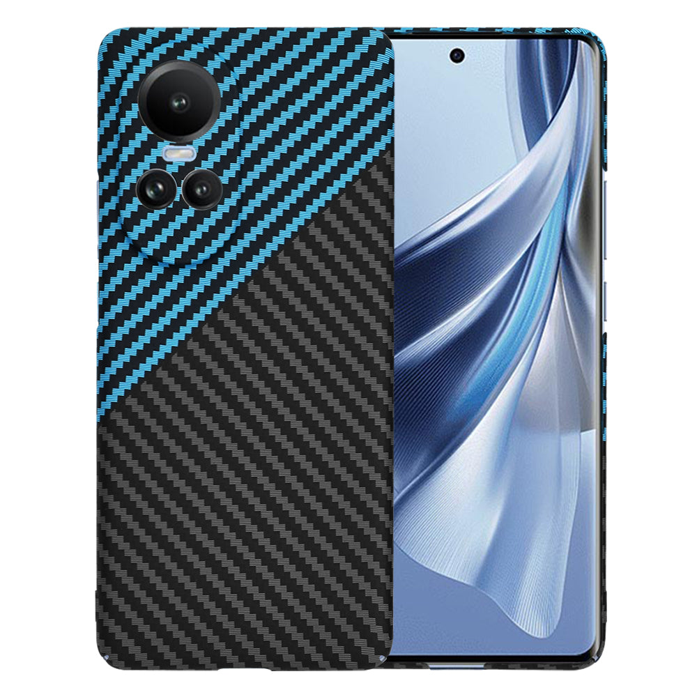 Futrola za Oppo Reno10 / Reno10 Pro, Techsuit, Carbonite FiberShell, Crno Plava