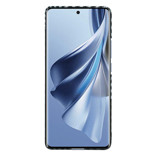 Futrola za Oppo Reno10 / Reno10 Pro, Techsuit, Carbonite FiberShell, Crno Siva