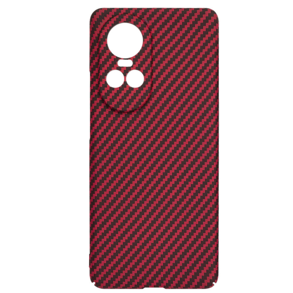 Futrola za Oppo Reno10 / Reno10 Pro, Techsuit, Carbonite FiberShell, Crvena