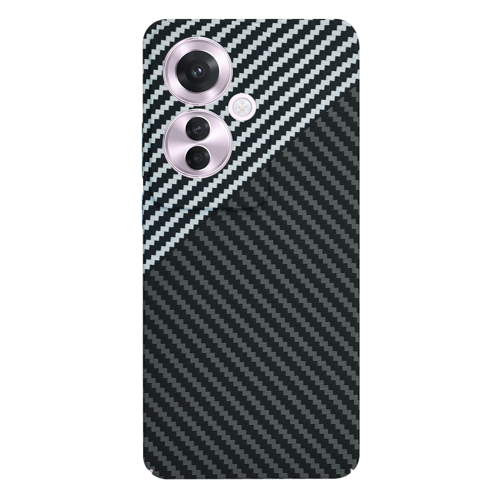 Futrola za Oppo Reno11 F, Techsuit, Carbonite FiberShell, Crno Siva