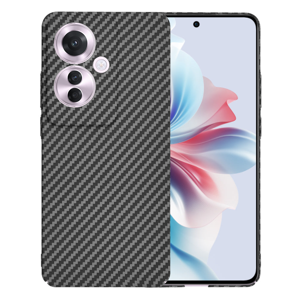 Futrola za Oppo Reno11 F, Techsuit, Carbonite FiberShell, Crna