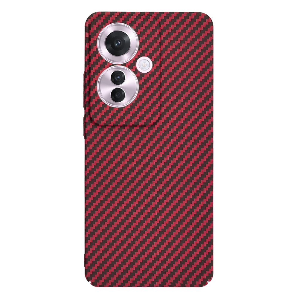 Futrola za Oppo Reno11 F, Techsuit, Carbonite FiberShell, Crvena