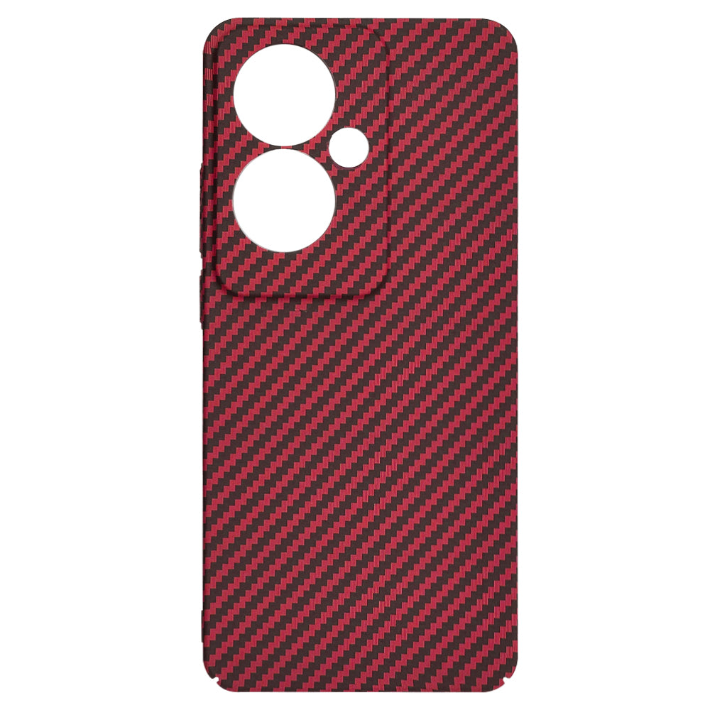 Futrola za Oppo Reno11 F, Techsuit, Carbonite FiberShell, Crvena