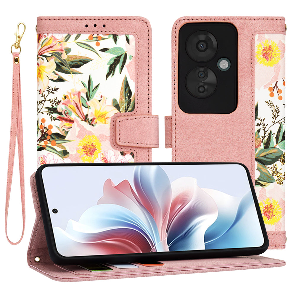 Futrola za Oppo Reno11 F, Techsuit, FlipCraft, Roze