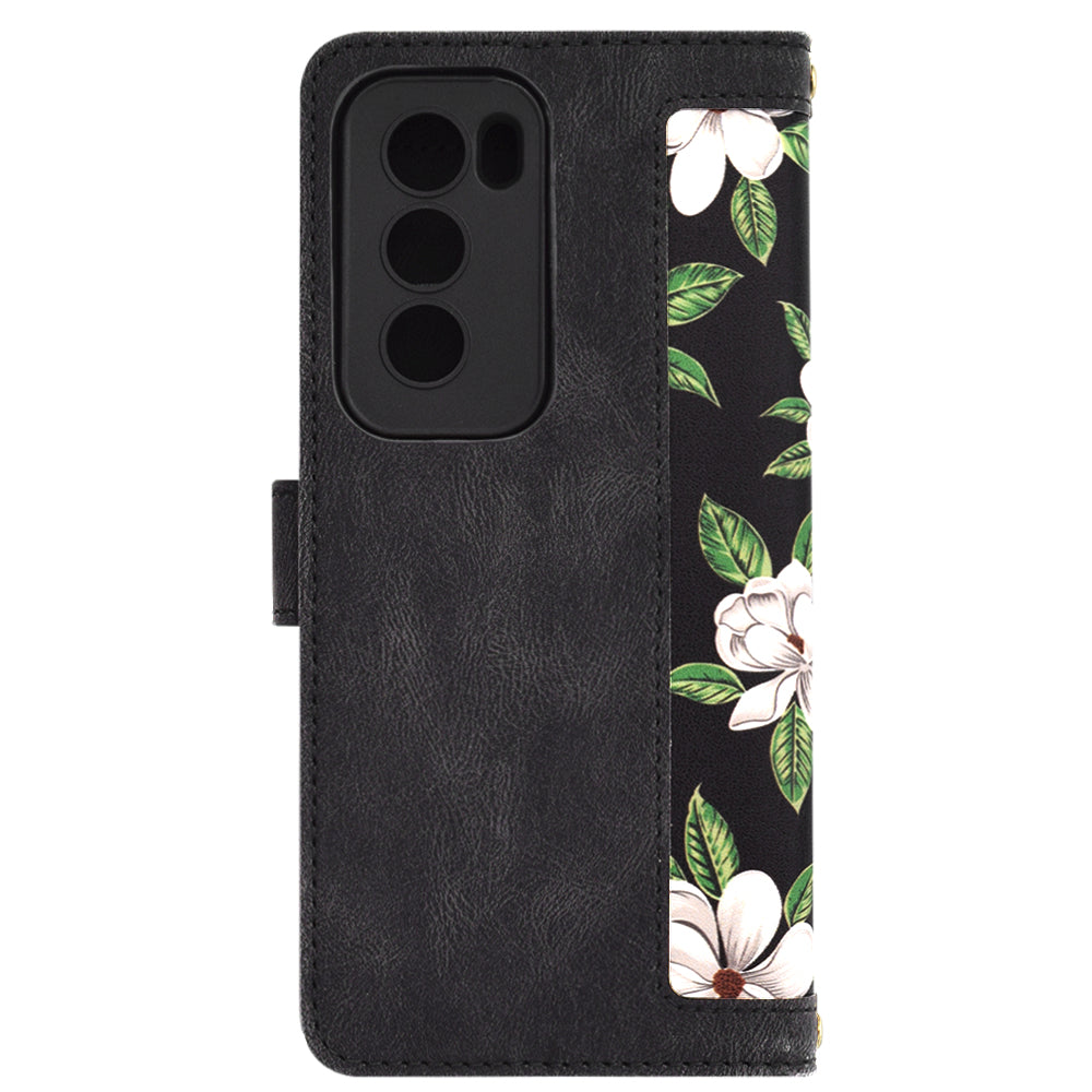 Futrola za Oppo Reno12 Pro, Techsuit, FlipCraft, Crna