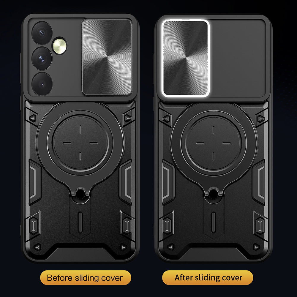 Futrola za Oppo Reno12, Techsuit, CamGuard Pro, Roze Zlato