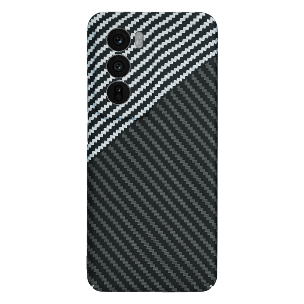 Futrola za Oppo Reno12, Techsuit, Carbonite FiberShell, Crno Siva