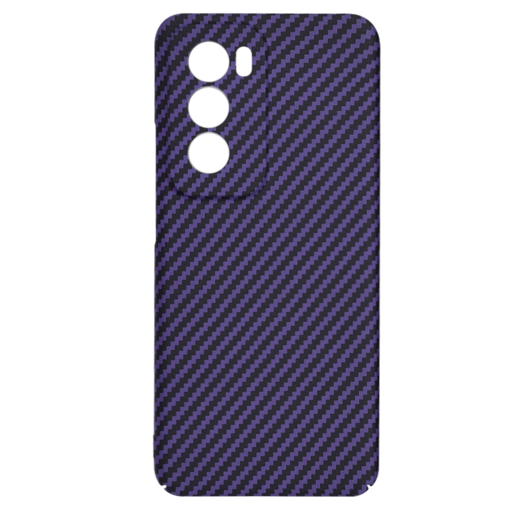 Futrola za Oppo Reno12, Techsuit, Carbonite FiberShell, Ljubičasta
