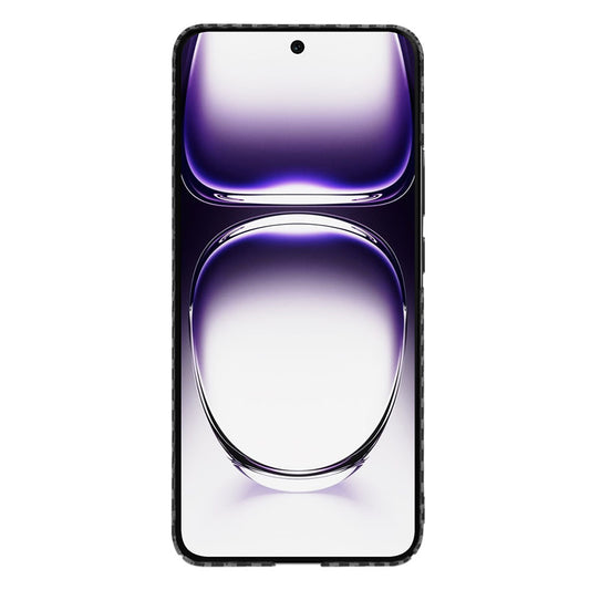 Futrola za Oppo Reno12, Techsuit, Carbonite FiberShell, Crna