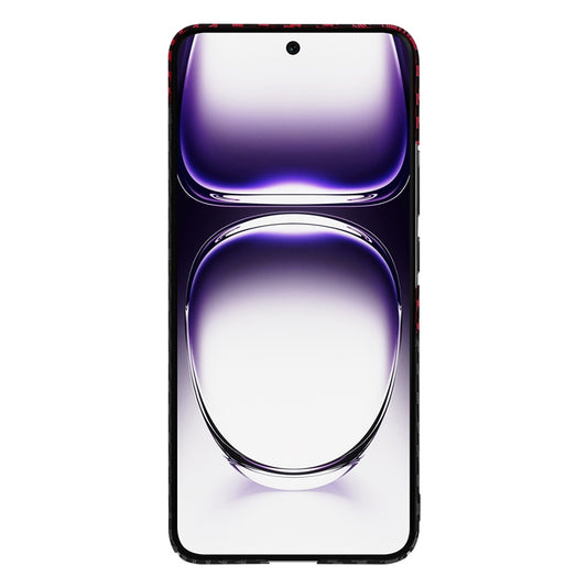 Futrola za Oppo Reno12, Techsuit, Carbonite FiberShell, Crno Crvena