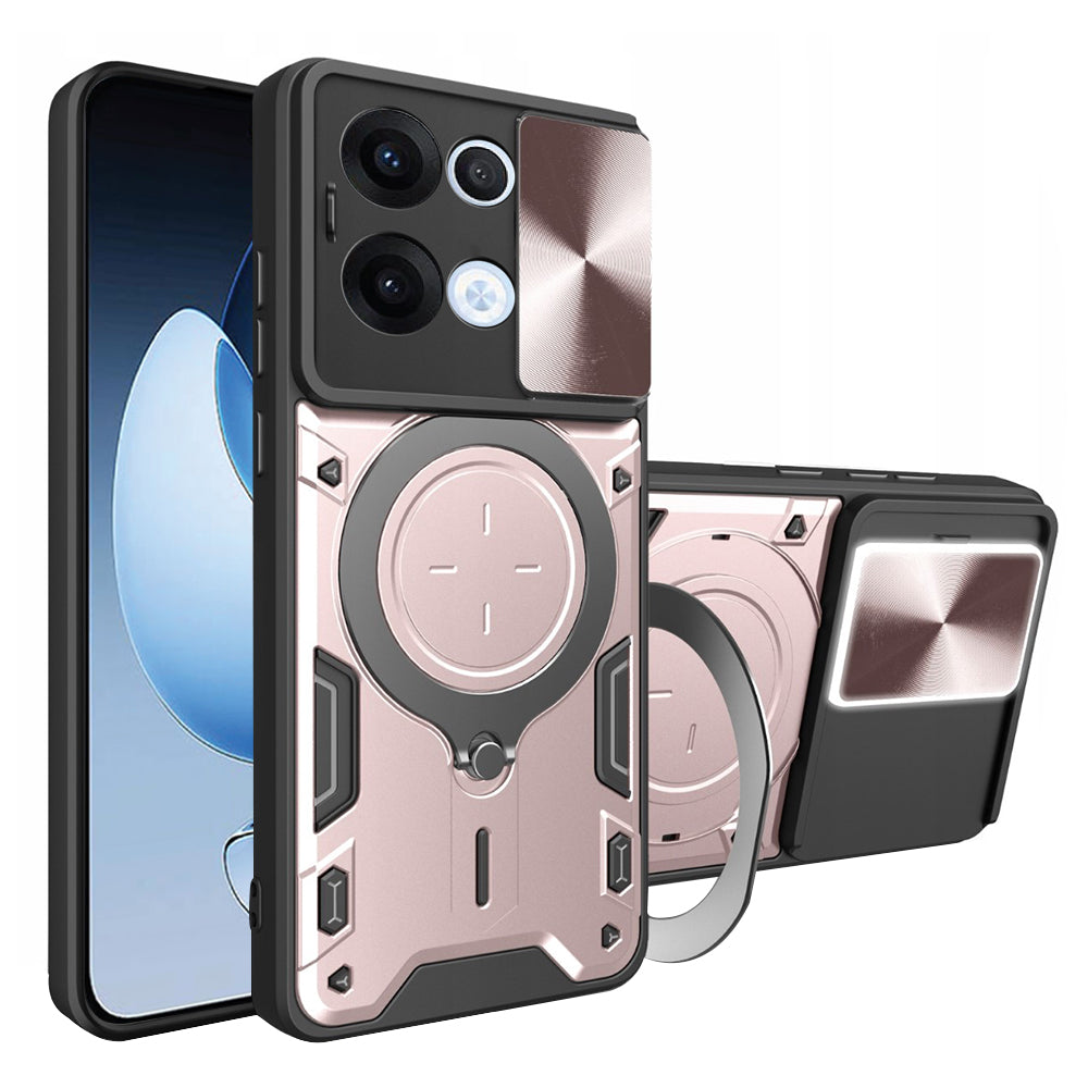 Futrola za Oppo Reno13, Techsuit, CamGuard Pro, Roze Zlato