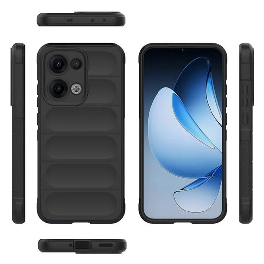 Futrola za Oppo Reno13, Techsuit, Magic Shield, Crna