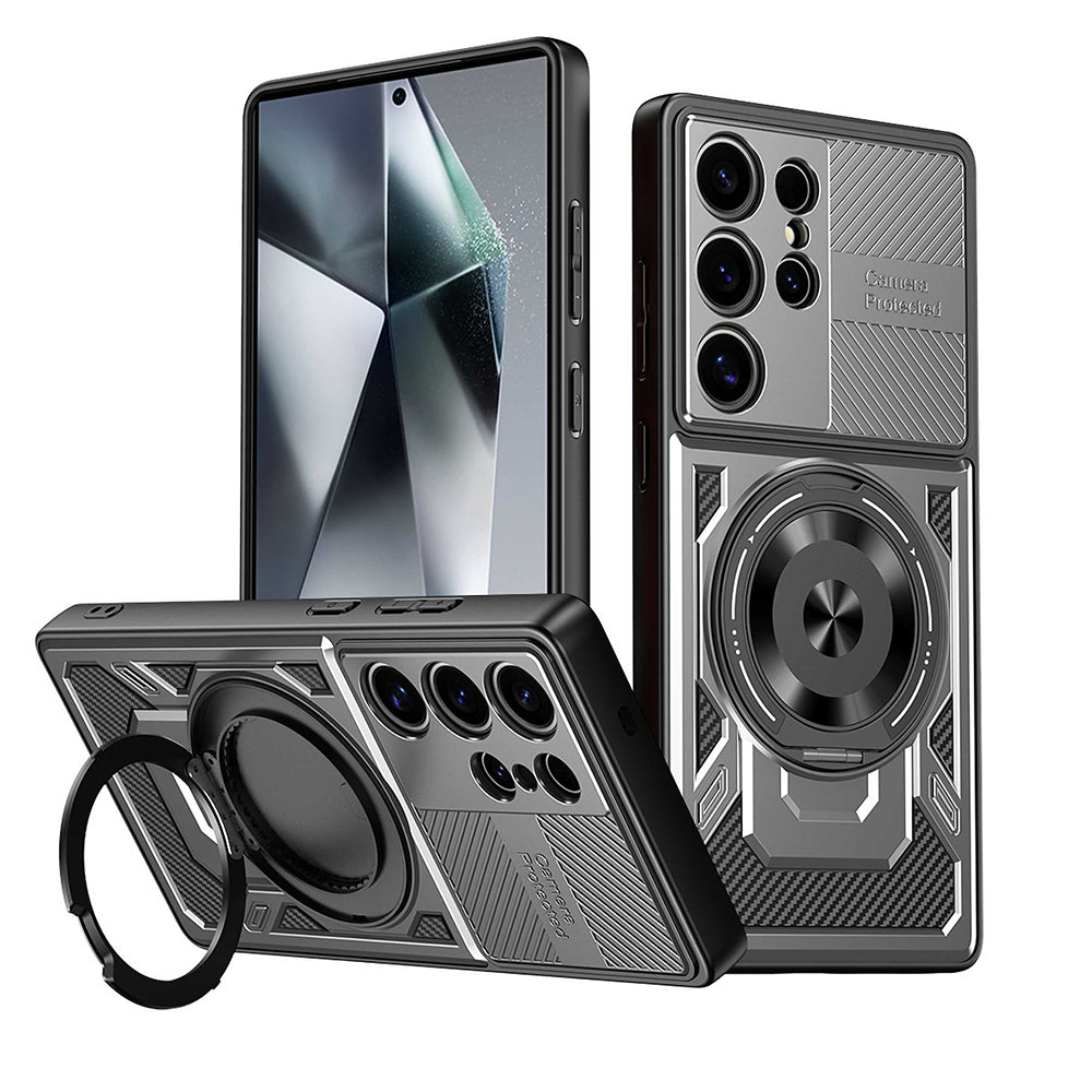 Futrola za Oppo Reno14 FS 5G / Reno14 F, Techsuit, RuggedCam, Siva
