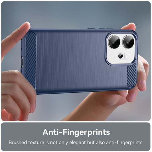 Futrola za Oppo Reno14, Techsuit, Karbon, Plava