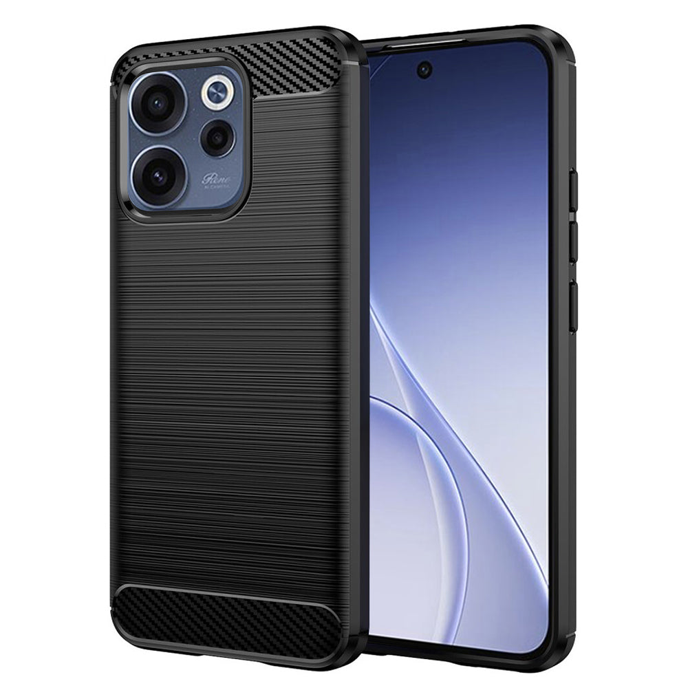 Futrola za Oppo Reno15 FS / Reno15 F, Techsuit, Karbon, Crna