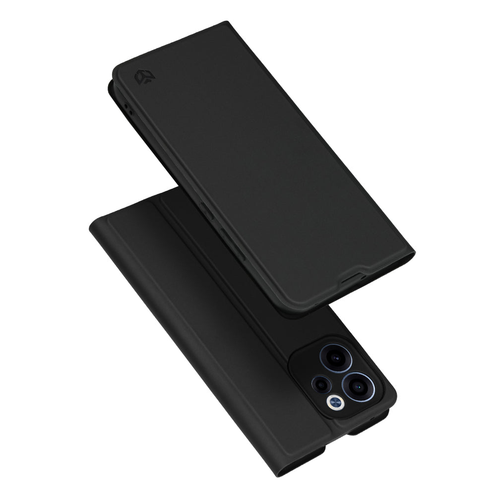 Futrola za Oppo Reno15 FS / Reno15 F, Techsuit, Magskin Book, Crna