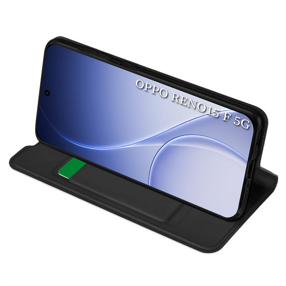 Futrola za Oppo Reno15 FS / Reno15 F, Techsuit, Magskin Book, Crna