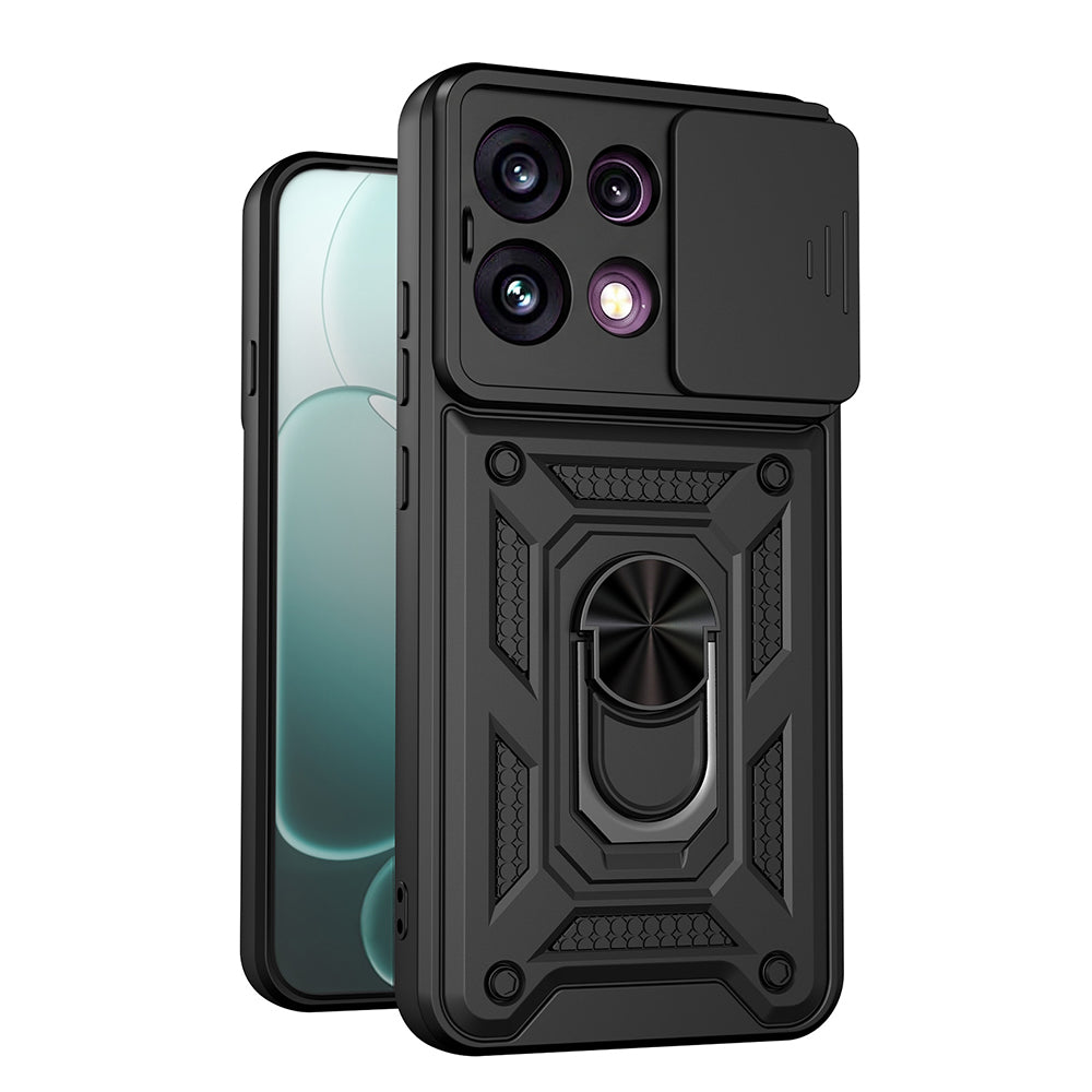 Futrola za Oppo Reno16 F / Reno16 FS, Techsuit, CamShield, Crna