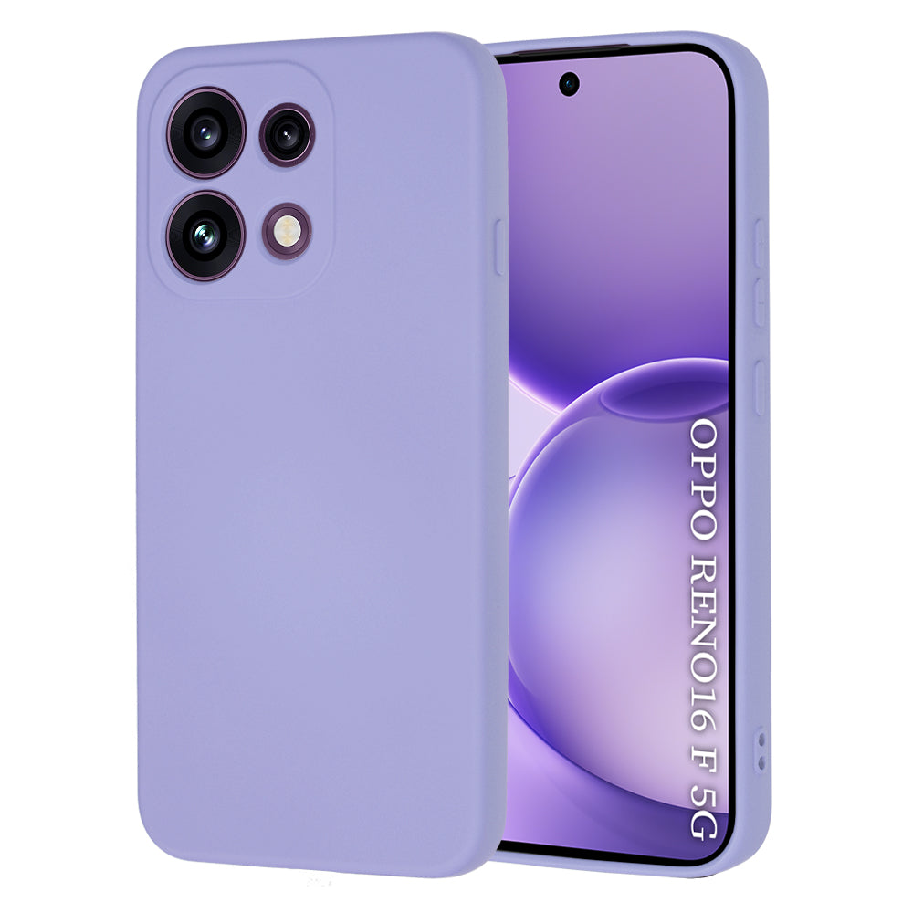 Futrola za Oppo Reno16 F / Reno16 FS, Techsuit, SoftFlex, Svetlo Ljubičasta