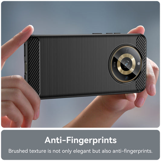 Futrola za Realme 11 4G, Techsuit, Karbon, Crna
