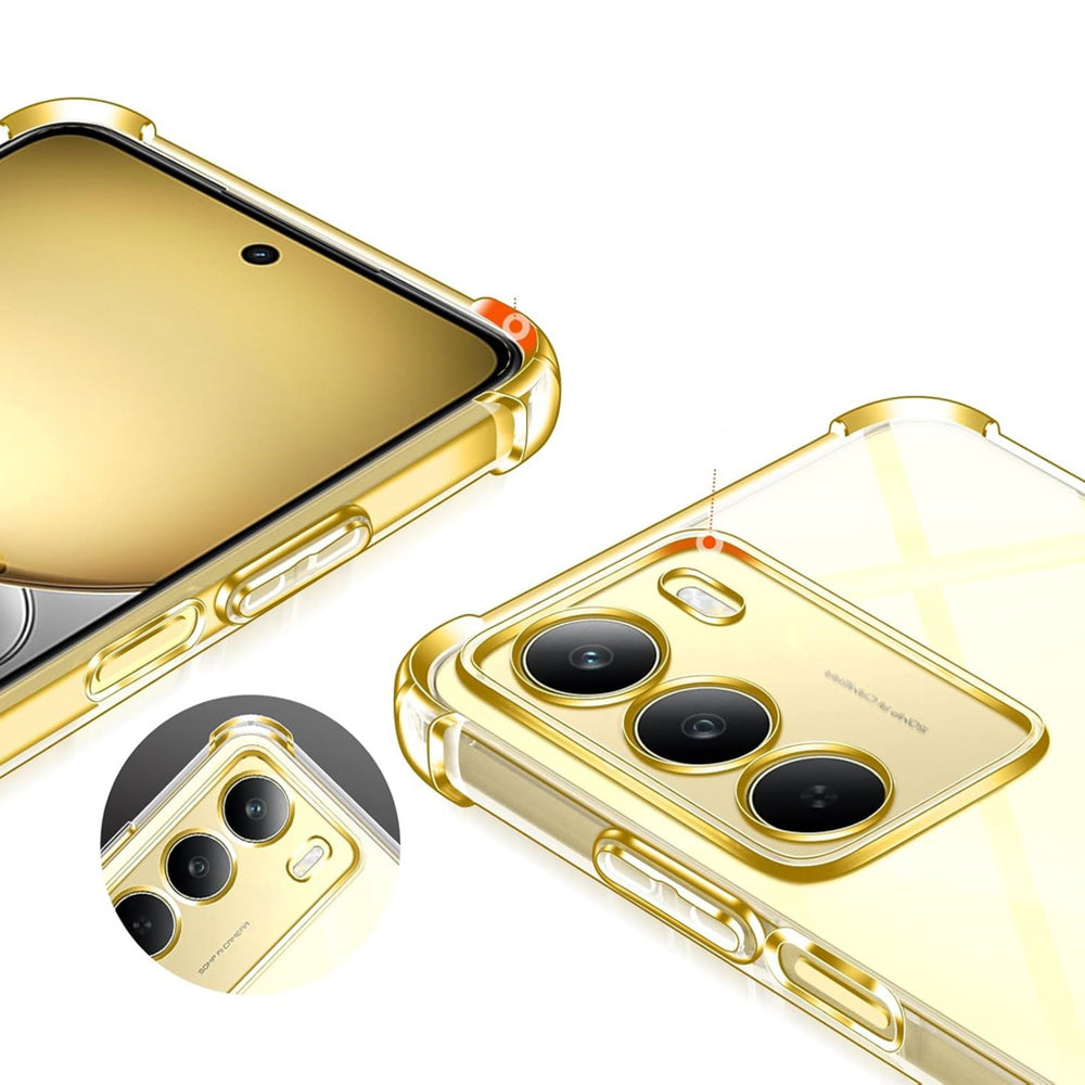 Futrola za Realme 14x, Techsuit, Shockproof Clear, Providna