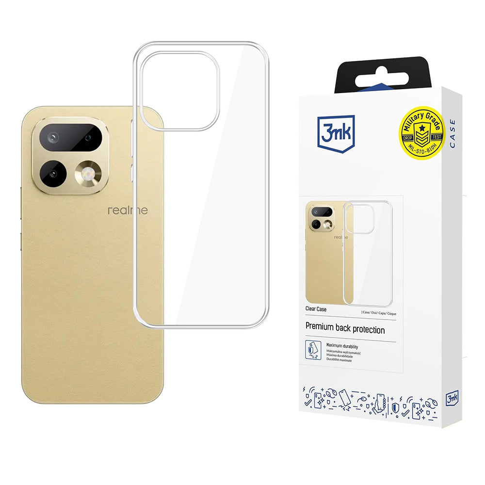 Futrola za Realme 16 Pro, 3MK, Clear, Transparentna