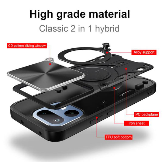 Futrola za Realme 16 Pro+, Techsuit, CamGuard Pro, Crna
