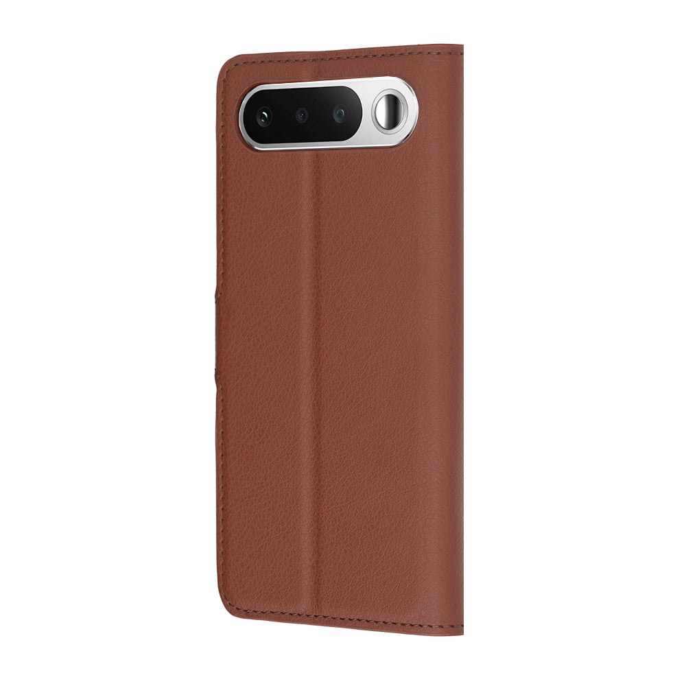 Futrola za Realme 16, Techsuit, Leather Folio, Braon