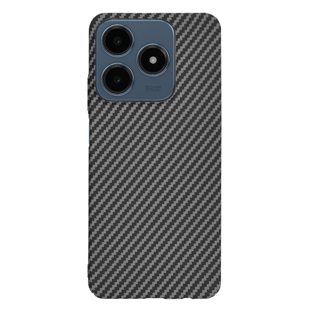 Futrola za Realme C63 / C61, Techsuit, Carbonite FiberShell, Crna