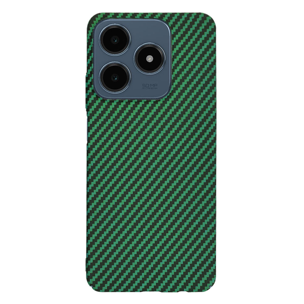 Futrola za Realme C63 / C61, Techsuit, Carbonite FiberShell, Zelena