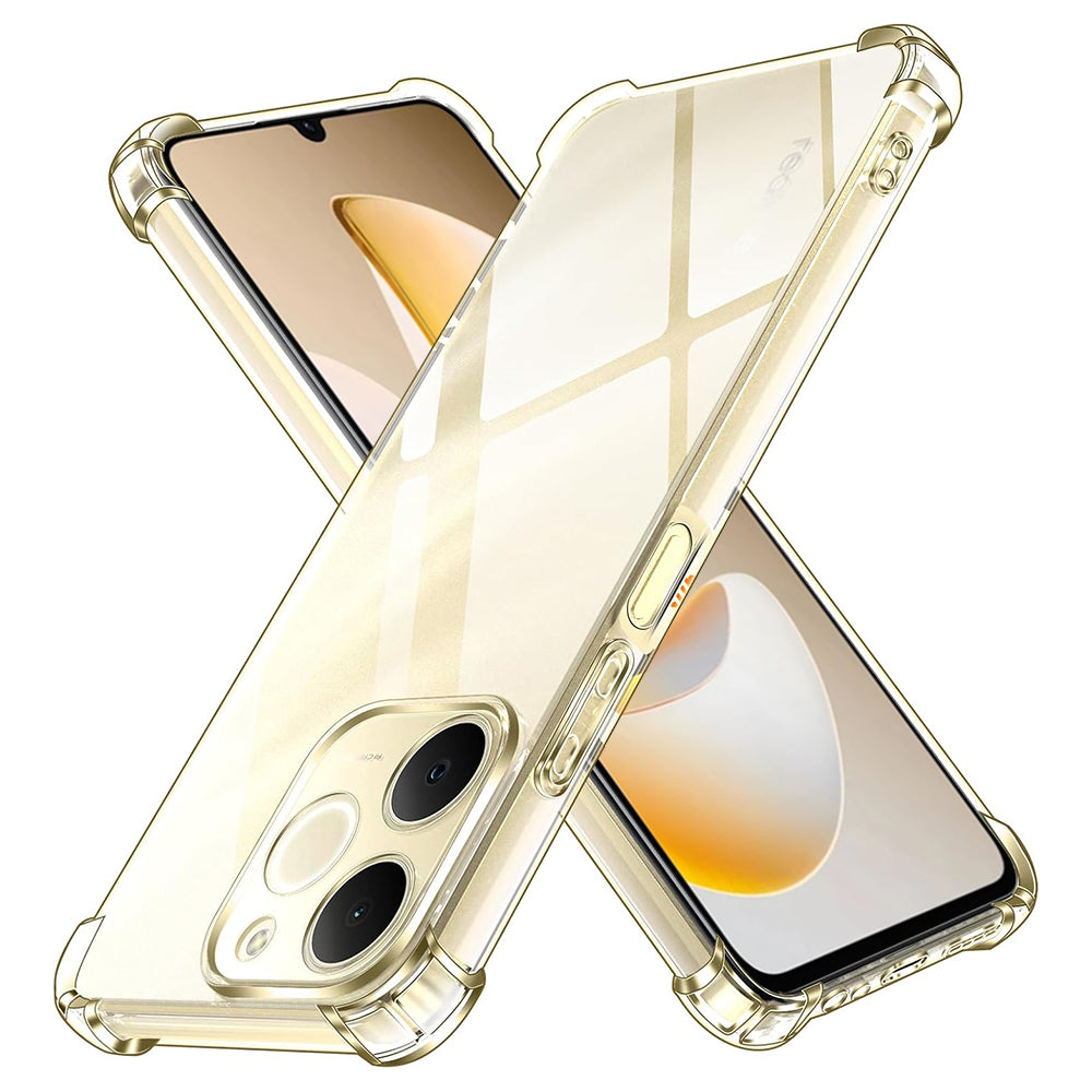 Futrola za Realme Note 70T, Techsuit, Shockproof Clear, Transparentna