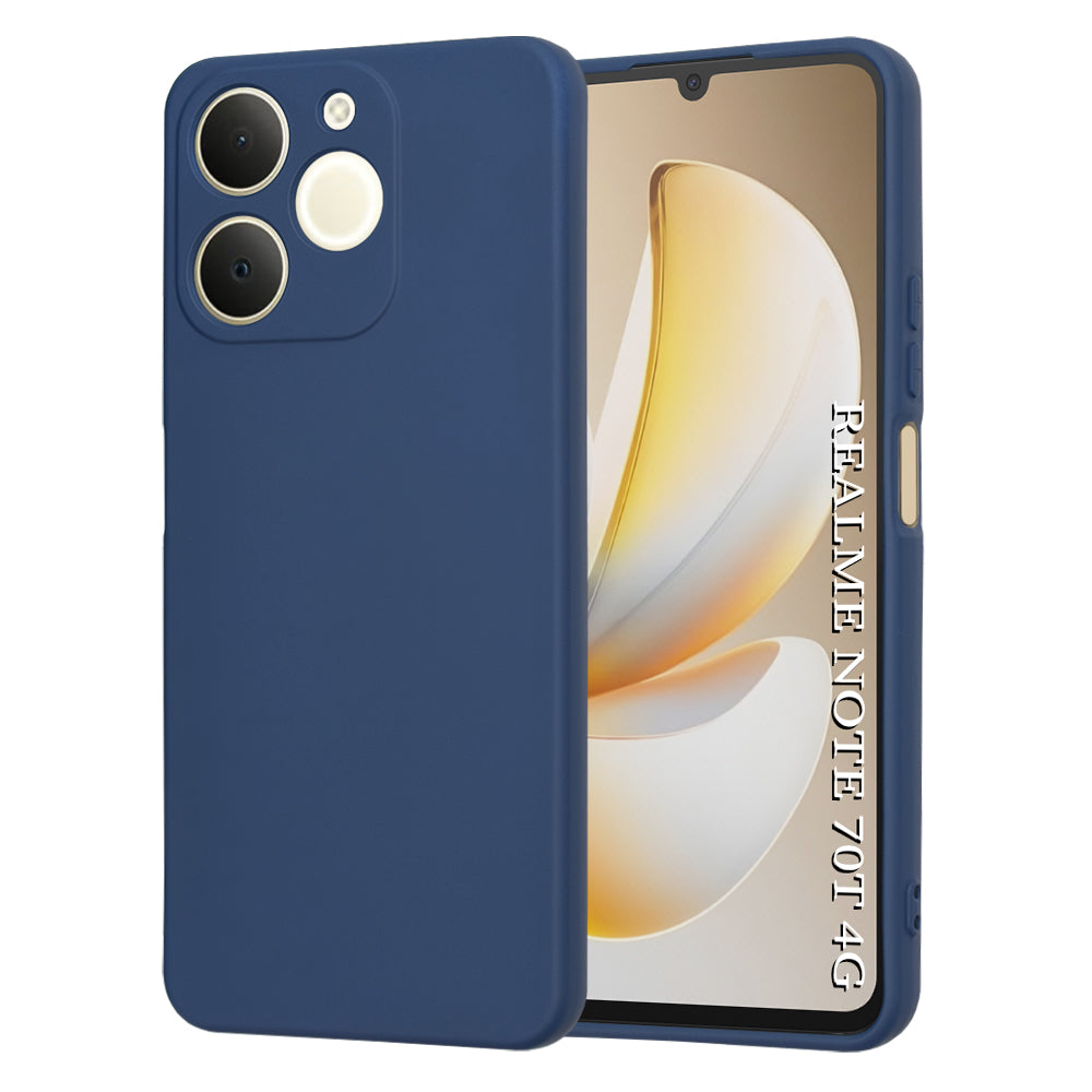 Futrola za Realme Note 70T, Techsuit, SoftFlex, Tamnoplava