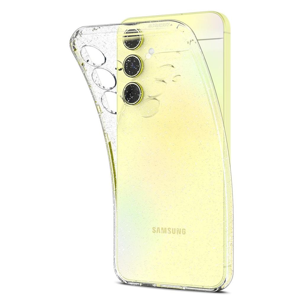 Futrola za Samsung Galaxy A55 5G A556, Spigen, Liquid Crystal Glitter, Providna ACS07538
