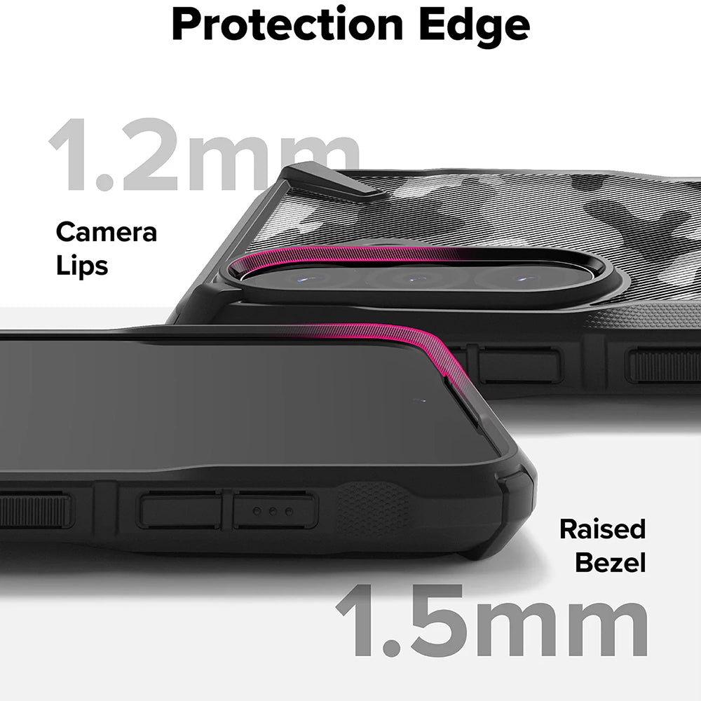 Futrola za Samsung Galaxy A56 A566 / A36 A366, Ringke, Fusion X Camo, Crna