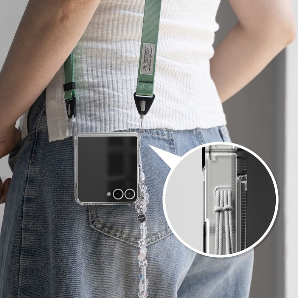 Futrola za Samsung Galaxy Z Flip7 F766, Ringke, Fusion, Providna