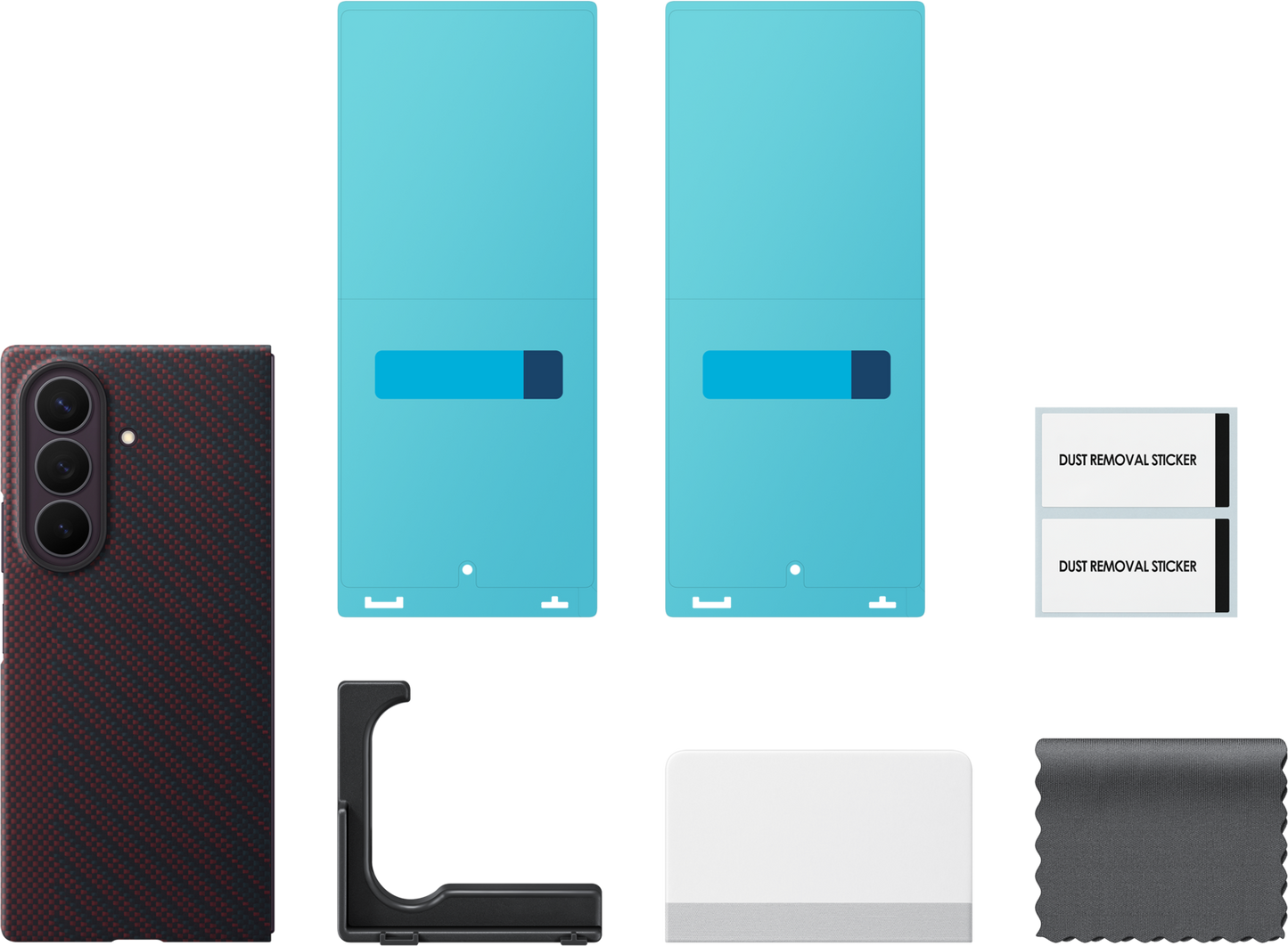 Futrola za Samsung Galaxy Z Fold8 Ultra F976, Carbon Magnet Case, Crvena EF-KF976SREGWW