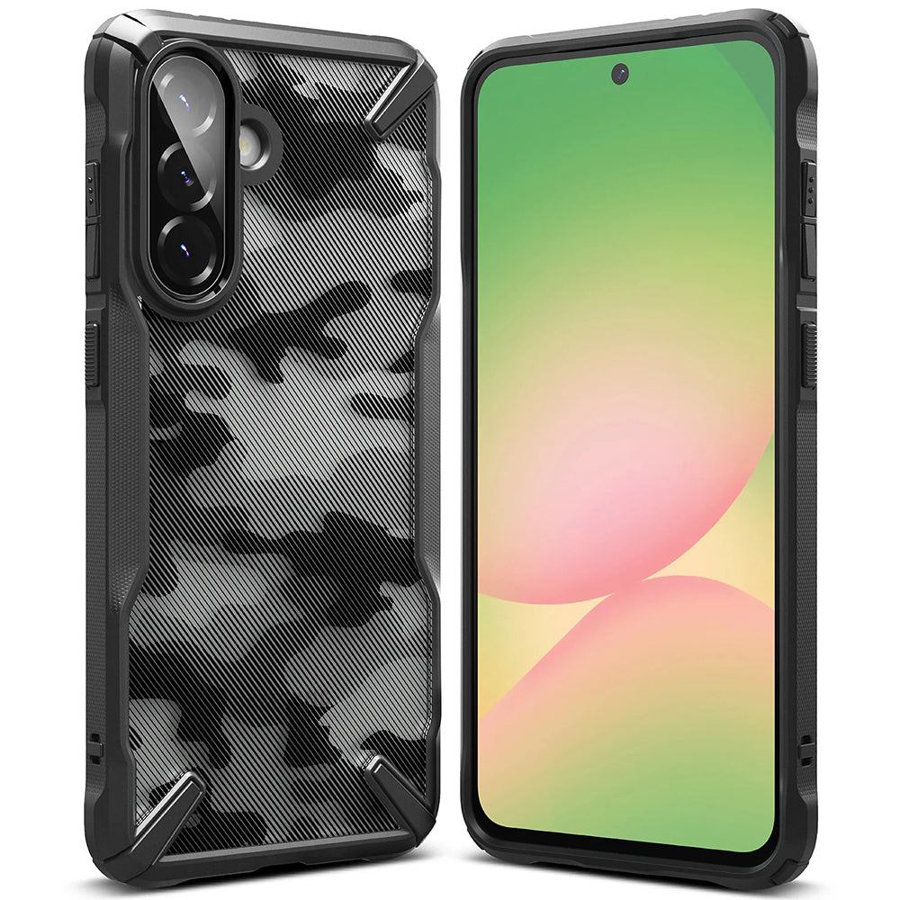 Futrola za Samsung Galaxy A56 A566 / A36 A366, Ringke, Fusion X Camo, Crna