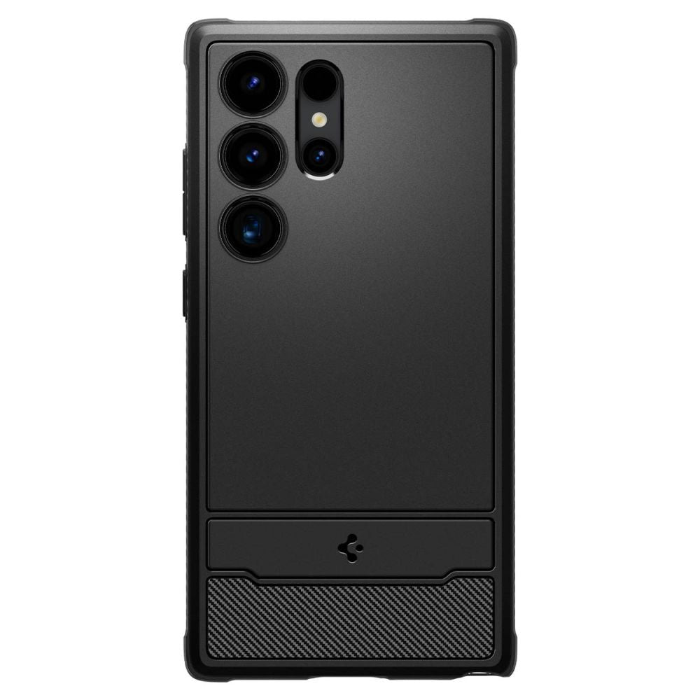 Futrola za Samsung Galaxy S24 Ultra S928, Spigen, Rugged Armor, Crna ACS07286
