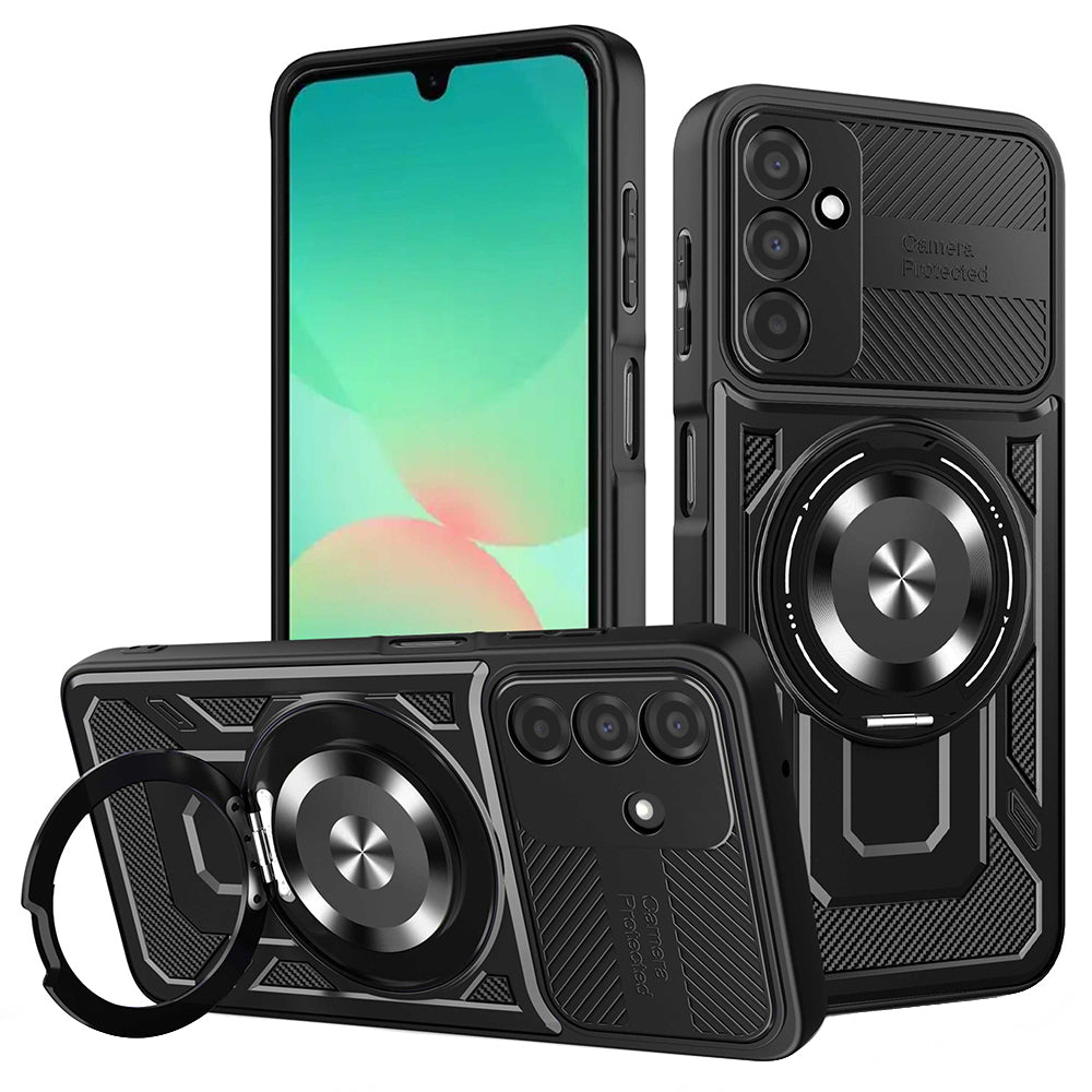 Futrola za Samsung Galaxy A26 A266, Techsuit, RuggedCam, Crna