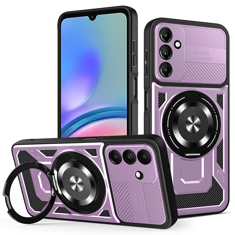 Futrola za Samsung Galaxy A05s A057, Techsuit, RuggedCam, Ljubičasta