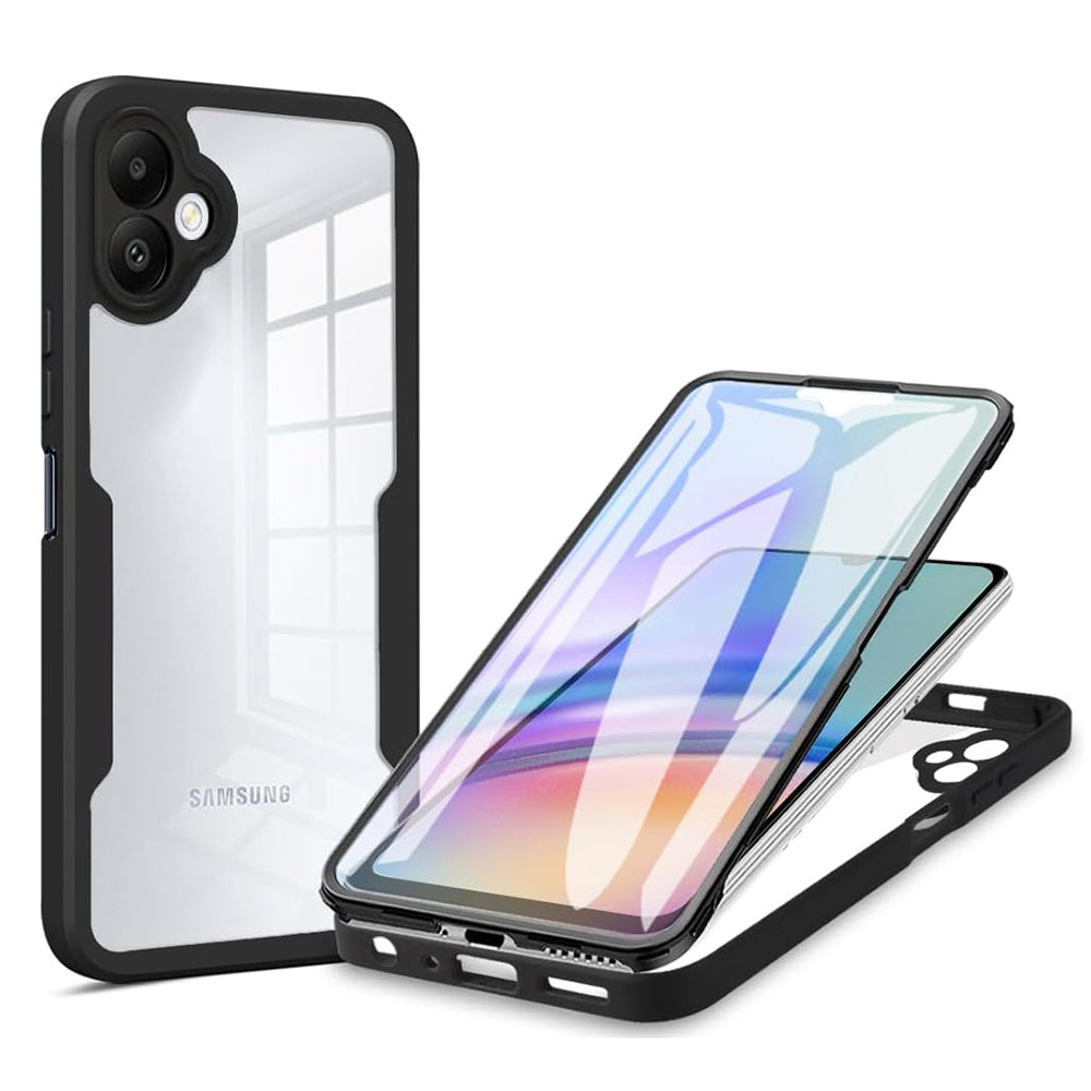 Futrola za Samsung Galaxy A06 A065, Techsuit, ColorVerse 360, Crna