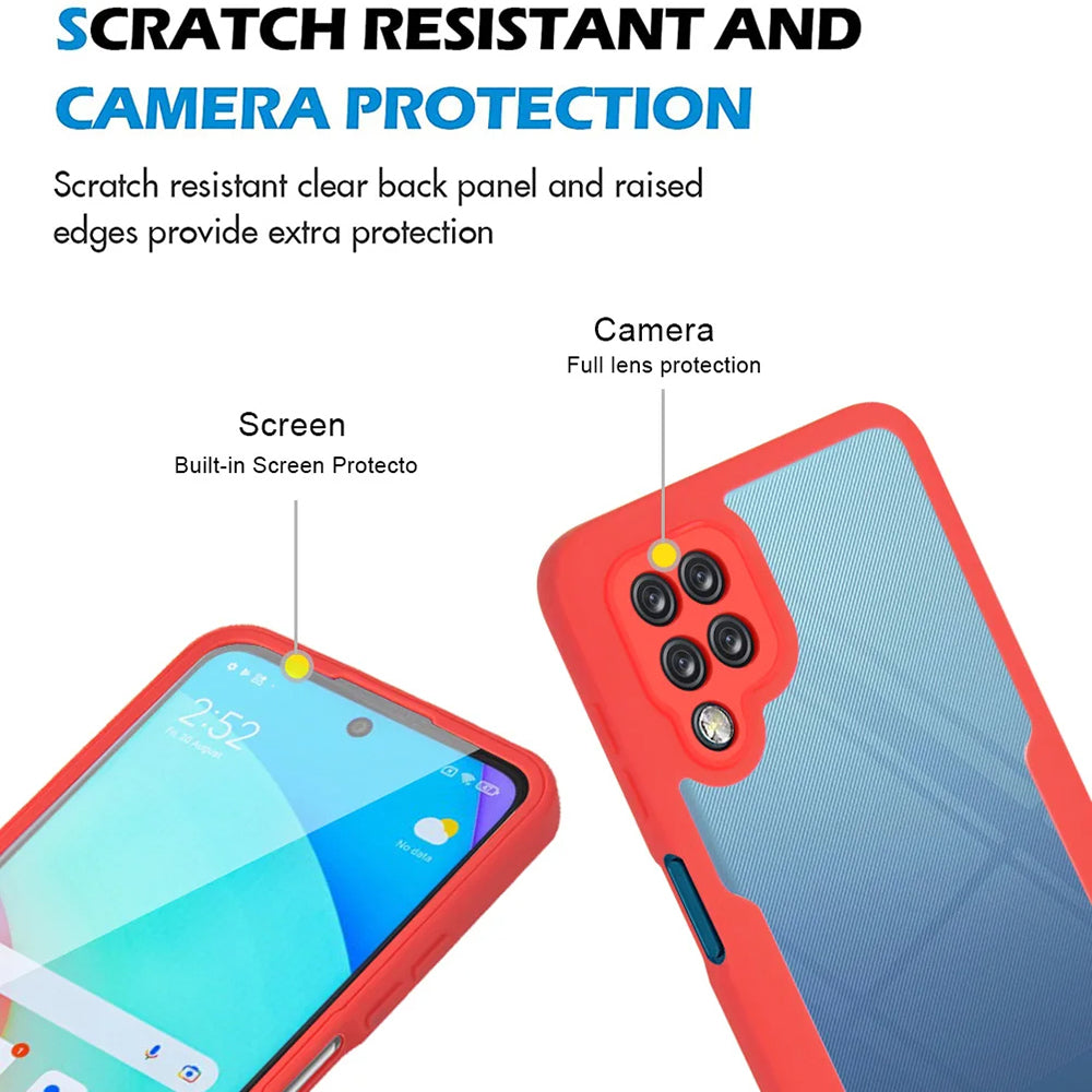 Futrola za Samsung Galaxy A12 A125, Techsuit, ColorVerse 360, Crna