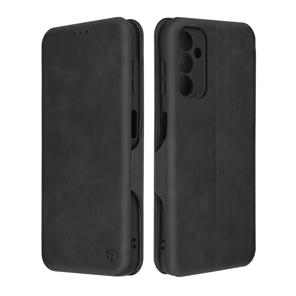 Futrola za Samsung Galaxy A14 A145 / A14 5G A146, Techsuit, Safe Wallet Plus, Crna