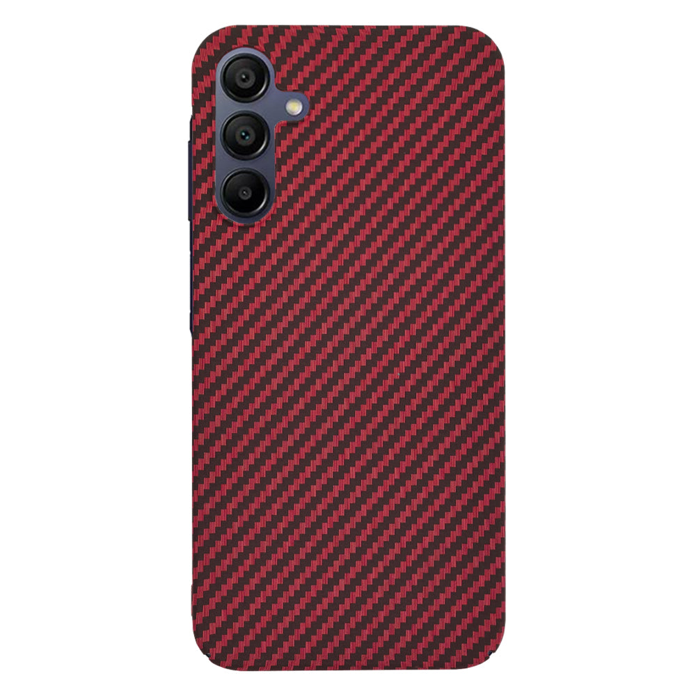 Futrola za Samsung Galaxy A15 5G A156 / A15 A155, Techsuit, Carbonite FiberShell, Crvena