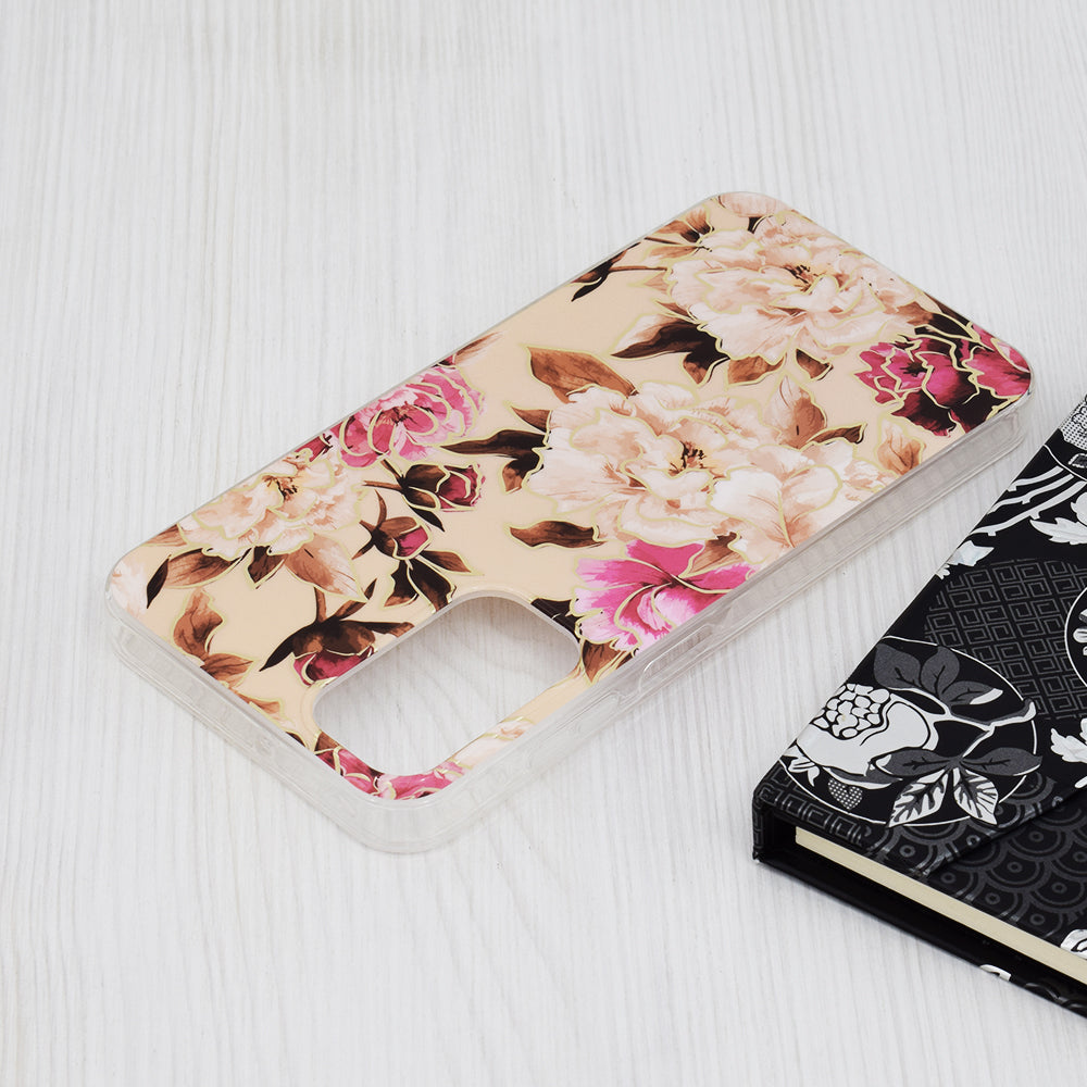 Futrola za Samsung Galaxy A15 5G A156 / A15 A155, Techsuit, Marble, Bež