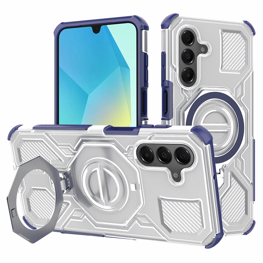 Futrola za Samsung Galaxy A16 5G A166 / A16 4G A165, Techsuit, Carbon Shield Pro, Plava