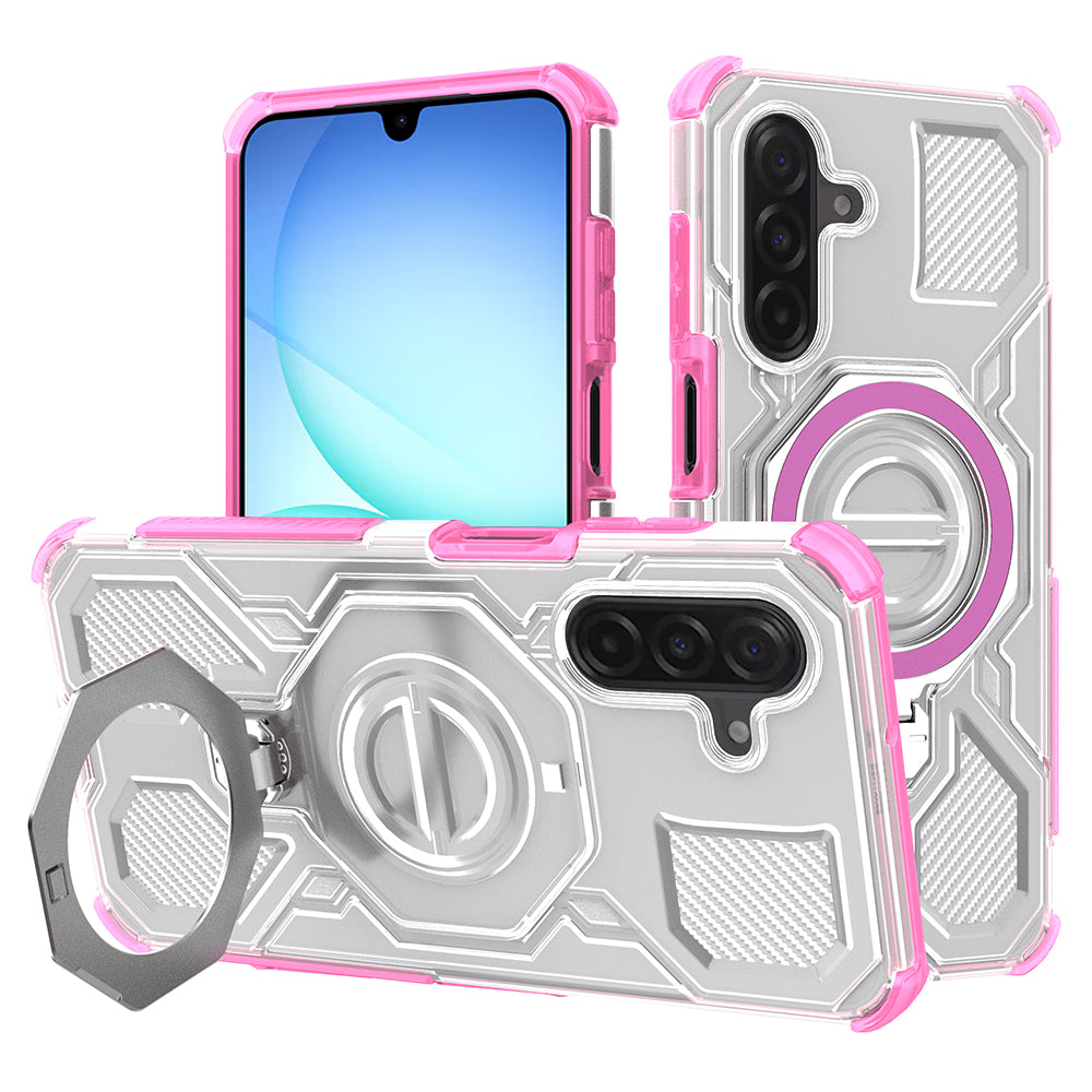 Futrola za Samsung Galaxy A17 4G / A17 5G, Techsuit, Carbon Shield Pro, Roze