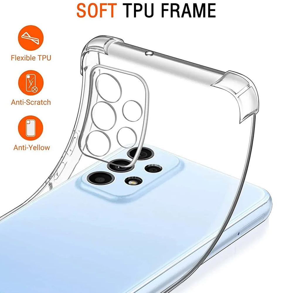 Futrola za Samsung Galaxy A23 5G A236 / A23 A235, Techsuit, Shockproof Clear, Providna