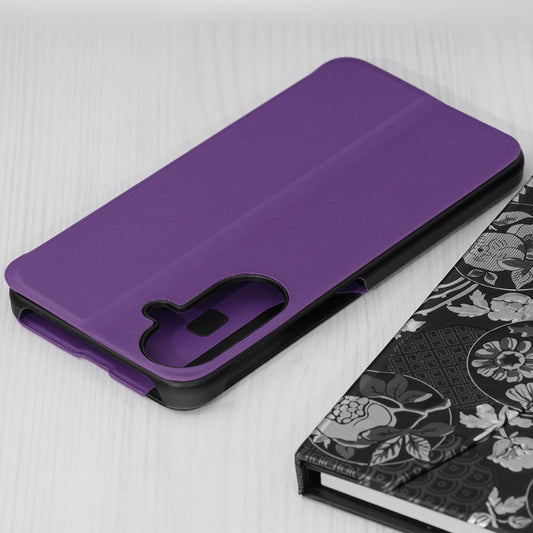 Futrola za Samsung Galaxy A27 5G, Techsuit, eFold New Model, Ljubičasta