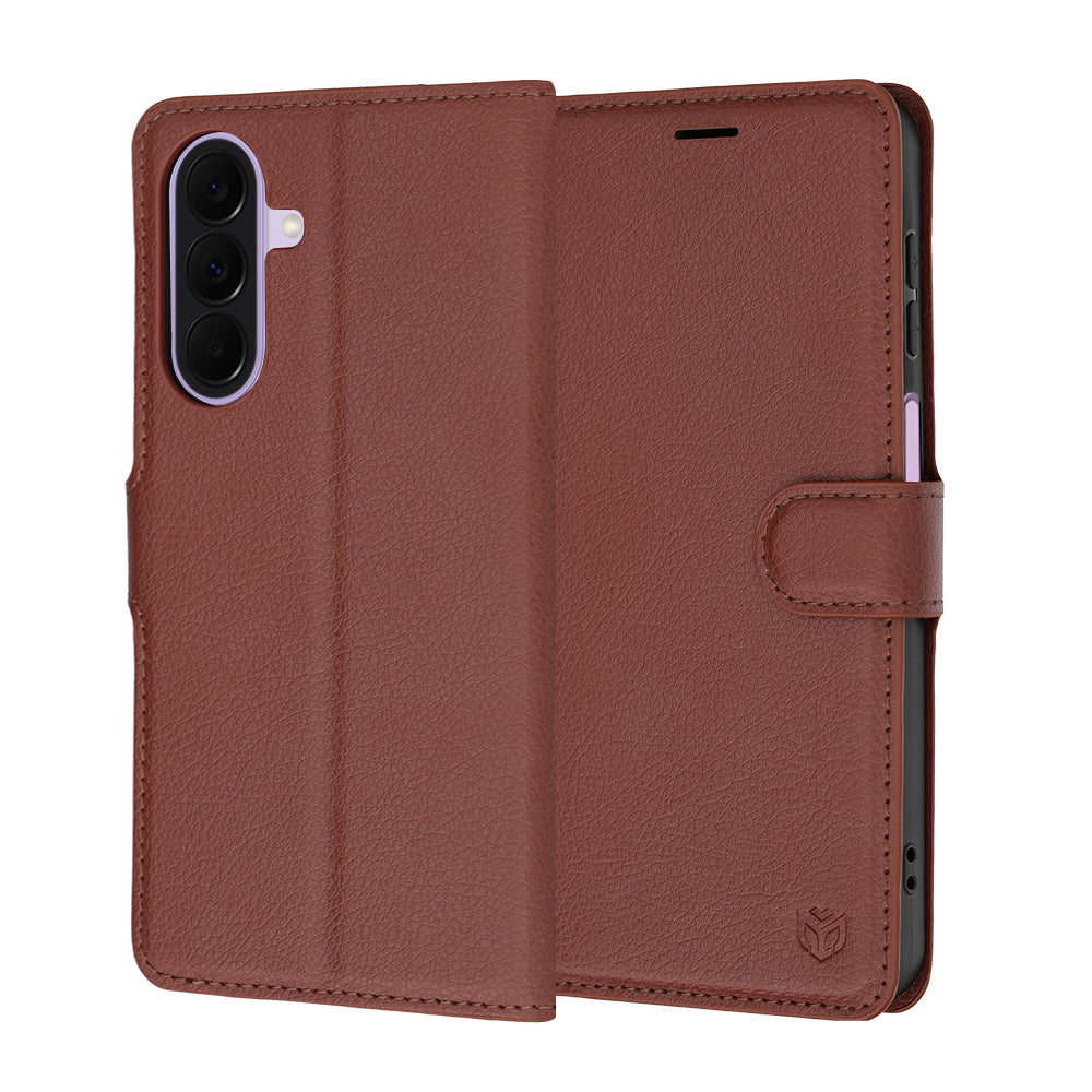 Futrola za Samsung Galaxy A27 5G, Techsuit, Leather Folio, Braon